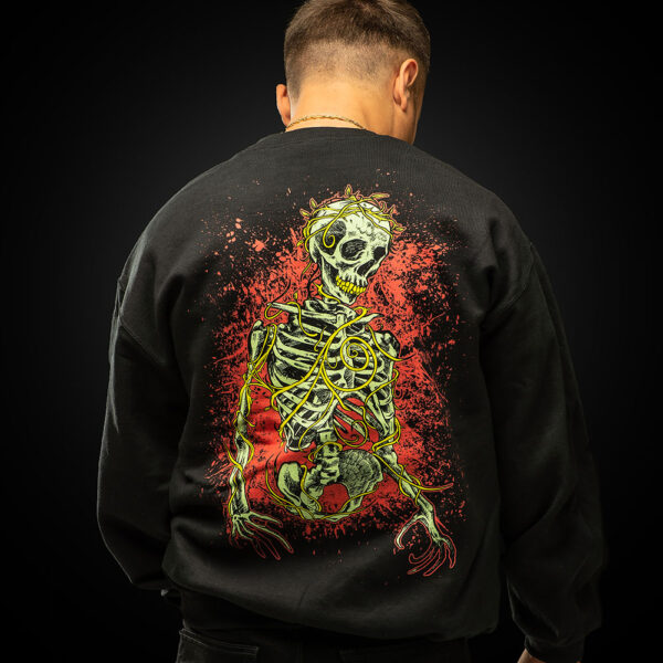 MOSTRO - FELPA SKELETON - immagine 4