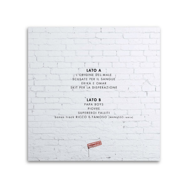LOWLOW & MOSTRO - SCUSATE PER IL SANGUE (VINILE) - immagine 2