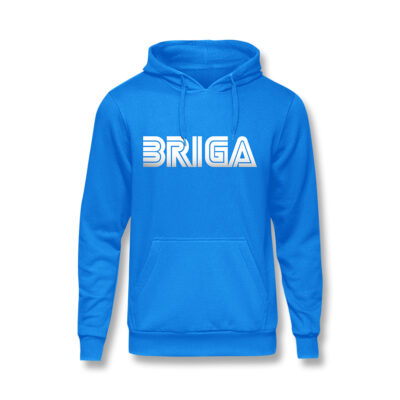 BRIGA - FELPA LOGO AZZURRA - Honiro Store