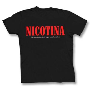 MOSTRO - TSHIRT NICOTINA