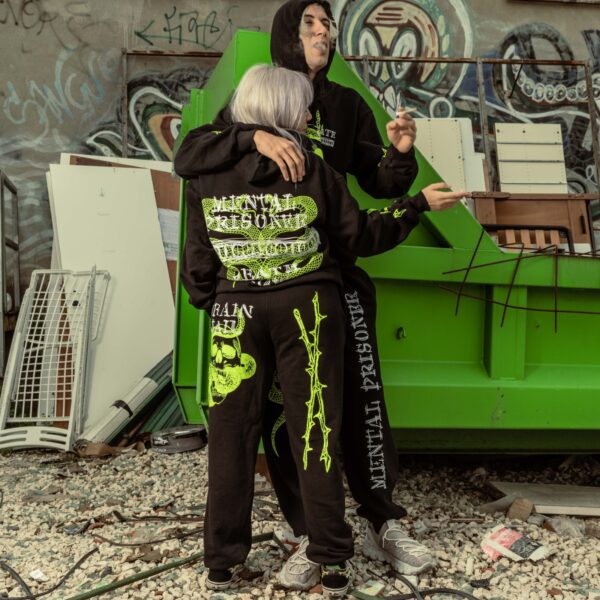 MOSTRO - TUTA MENTAL PRISONER WAR ZONE FLUO - immagine 3