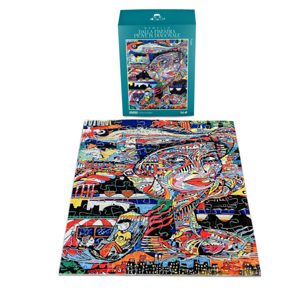 GEMELLO - PUZZLE DALLA FINESTRA PIOVE IN DIAGONALE