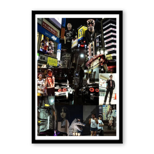 EDDIE CORTESI - TOKYO STREET COLLAGE
